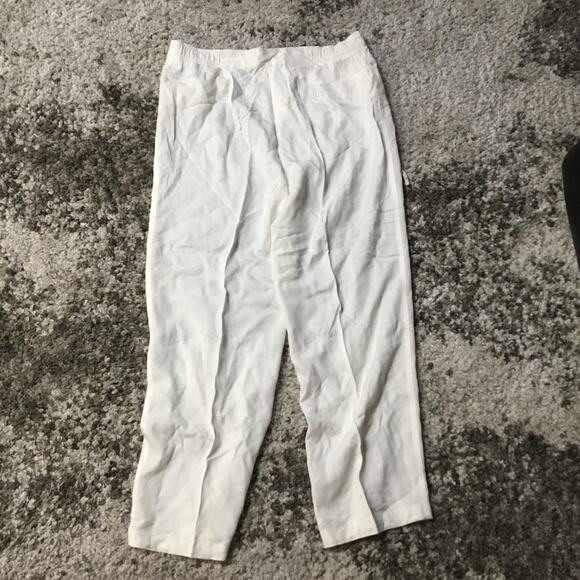 JM Collection White Pants - Picture 3 of 4